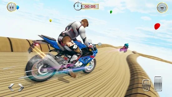 大坡道摩托车2021游戏1
