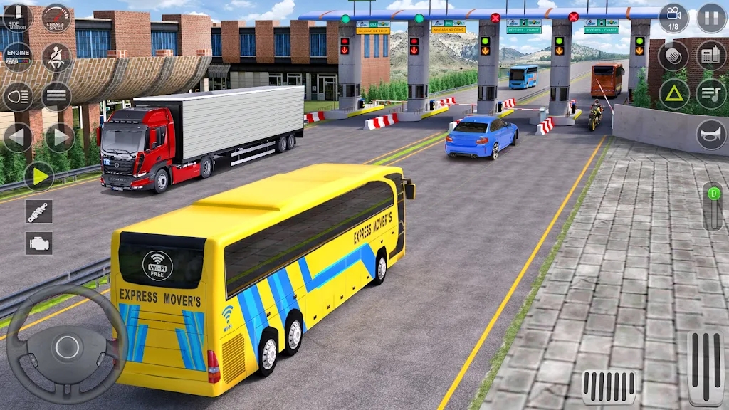 欧洲巴士驾驶游戏3d模拟0