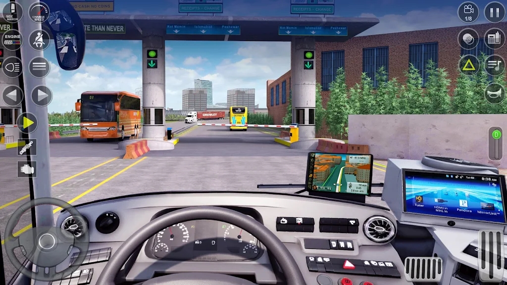 欧洲巴士驾驶游戏3d模拟2
