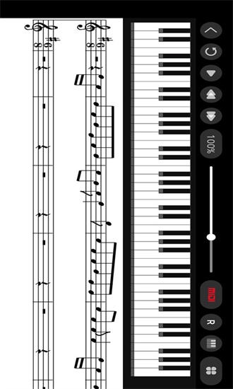 MIDI五线谱0